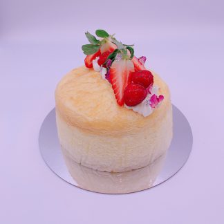 Soufflé Japanese cheesecake