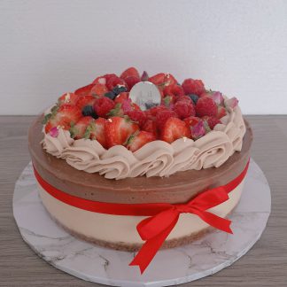 Biscoff & Chocolate Cheesecake