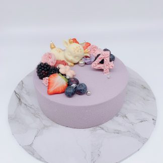 6" Numerical Mousse Cake