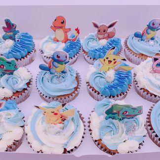 12 Pokemon Cupcakes