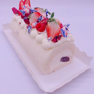 White Rabbit & Red Bean Roll Cake